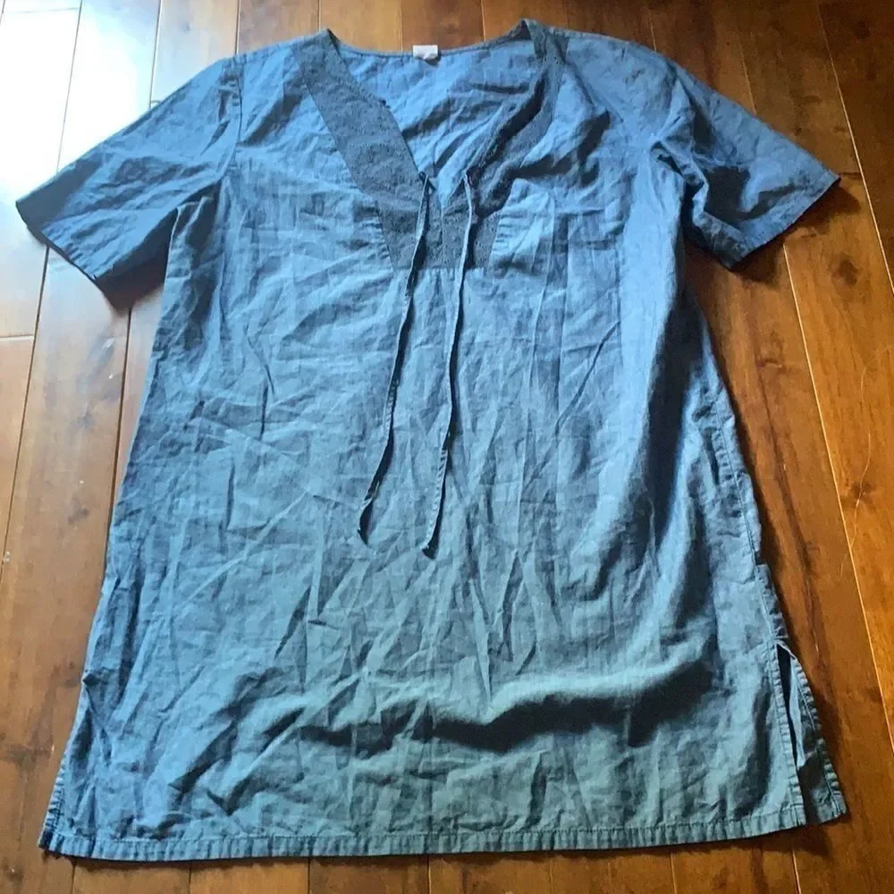 Merona Blue coverup 100% cotton